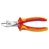 RS PRO VDE Approved Diagonal Side Cutter, 1000V Insulated, 180mm, Chrome Finish 125-3071