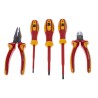 RS PRO 5-Piece Insulated Cutter & Plier Set 125-3096, Chrome Vanadium Steel, VDE/1000V Approved