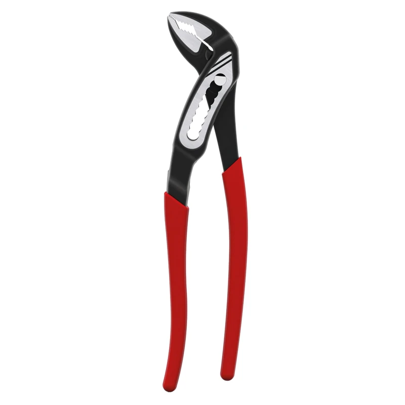 RS PRO 2-Piece Water Pump Plier Set, Curved Jaw, Box Joint, 300mm Overall Length, VDE/1000V Approved 125-3104