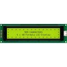 Fordata LCD Alphanumeric Display, 4 x 40 Character Matrix, LED Backlight, Green/Yellow, FC4004A00-FHYYBW-51SE