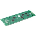 Fordata LCD Alphanumeric Display, 4 x 40 Character Matrix, LED Backlight, Green/Yellow, FC4004A00-FHYYBW-51SE