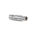RS PRO Circular Connector 8 Contacts, Cable, M15 Plug, Male, IP68, 6.2A, Chrome Plated Brass 240-6584
