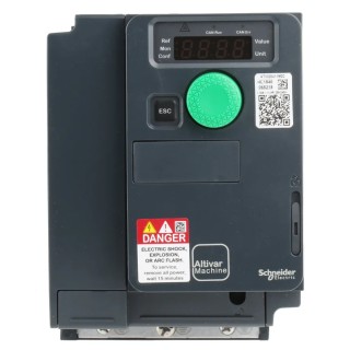 Schneider Electric Variable Speed Drive 1.1 kW 1 Phase 240V DIN Rail Mount, ATV320U11M2C
