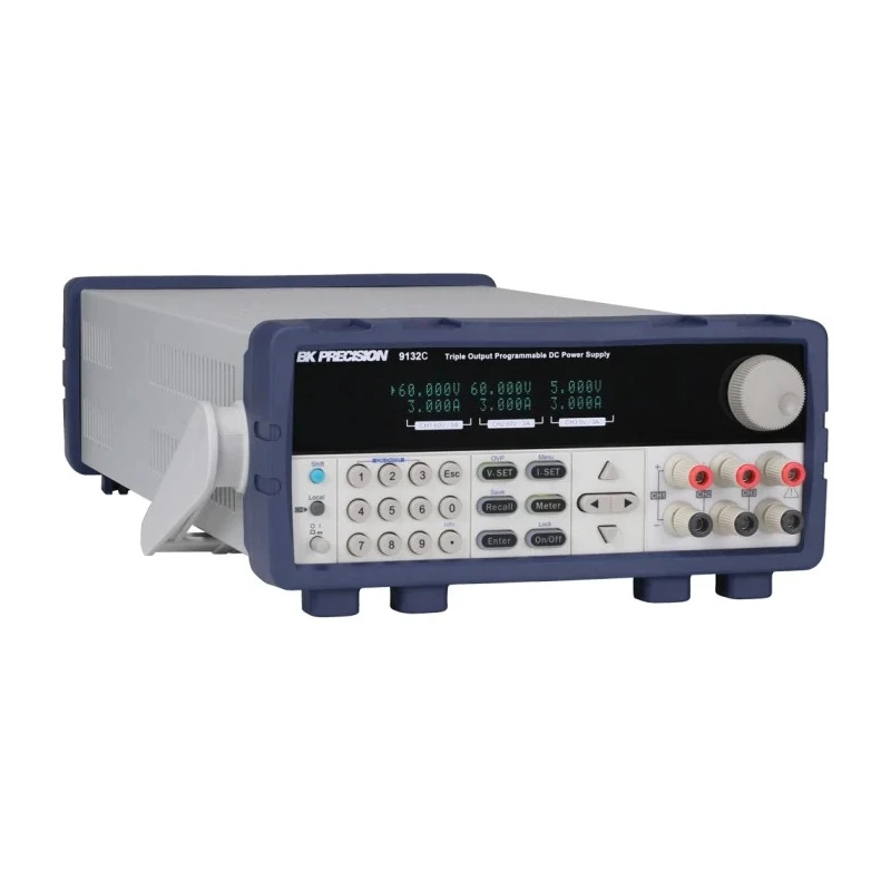 BK Precision Triple Output Analogue Bench Power Supply BK9130C, 0–5V, 195W, 3A Max, UKAS Calibrated