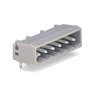 WAGO Pluggable Terminal Block, 3 Contacts, 5 mm Pitch, 1 Row, Male, Polyamide, Grey, 320V, 10A 231-433/001-000