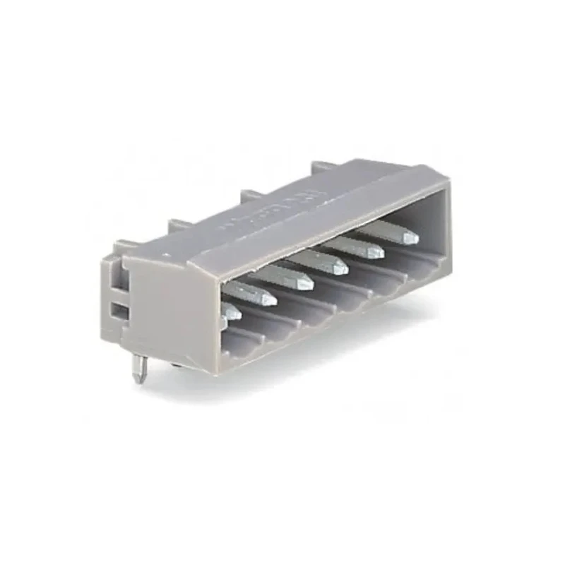 WAGO Pluggable Terminal Block, 3 Contacts, 5 mm Pitch, 1 Row, Male, Polyamide, Grey, 320V, 10A 231-433/001-000