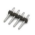 WAGO 252 Series Pluggable Terminal Block, 10 Contacts, 3.5 mm Pitch, 1 Row, Polyamide Housing, Male, Black, 300V 252-910