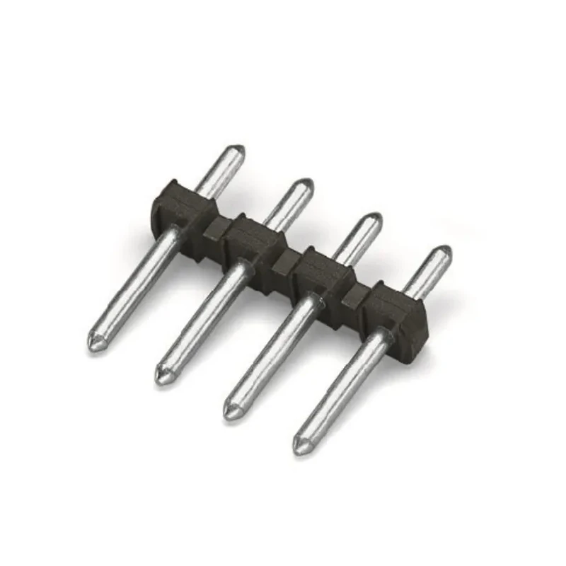WAGO 252 Series Pluggable Terminal Block, 10 Contacts, 3.5 mm Pitch, 1 Row, Polyamide Housing, Male, Black, 300V 252-910
