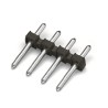 WAGO 252 Series Pluggable Terminal Block, 10 Contacts, 3.5 mm Pitch, 1 Row, Polyamide Housing, Male, Black, 300V 252-910