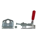 RS PRO Vertical Toggle Clamp, Zinc Plated, Vinyl Grip, Holding Force 136kg, Height 100.9mm 240-8167