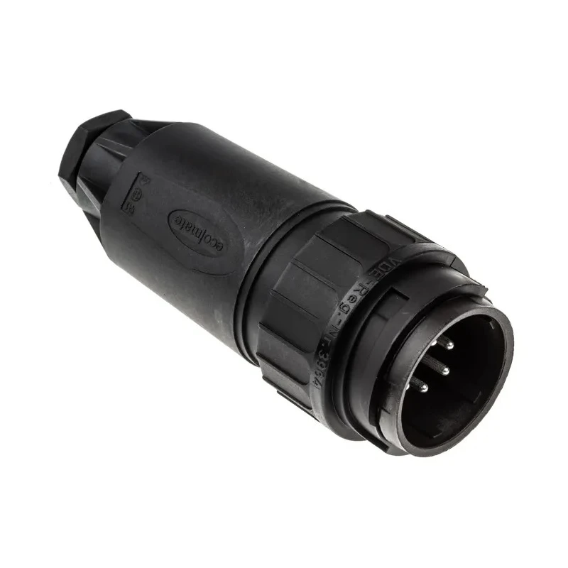 Amphenol Industrial Circular Connector 5 Contacts Plug Male IP65 Ecomate C16 400V 21A C016-20I005-1032
