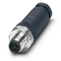 Phoenix Contact Circular Connector, 5 Contacts, Screw Mount, M12 Plug, IP65/IP67/IP69K, SACC Series 1553190