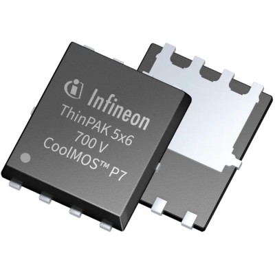 Infineon IPL Type N-Channel MOSFET 9.4A 700V 5-Pin ThinPAK 5x6 IPLK70R2K0P7ATMA1