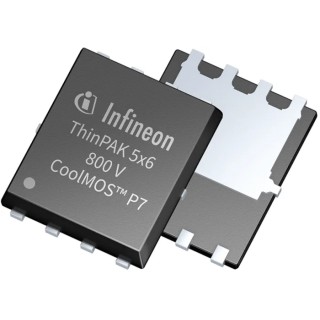 Infineon IPLK80R900P7ATMA1 N-Channel MOSFET 4.5A 800V 5-Pin ThinPAK 5x6 Surface Mount