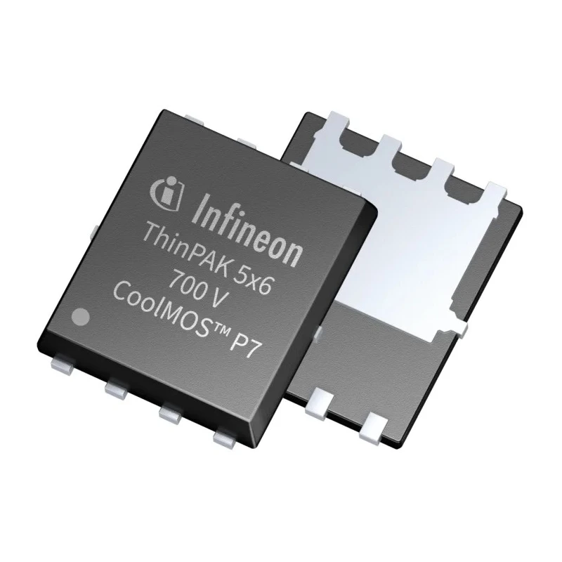 Infineon IPLK70R1K2P7ATMA1 N-Channel MOSFET 9.4A, 700V, ThinPAK 5x6, AEC-Q101
