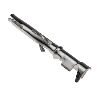 Amphenol Industrial Female Crimp Circular Connector Contact, 1.6 mm, 16–20 AWG, Bronze, Silver Plated, VN02-016-0002(1)