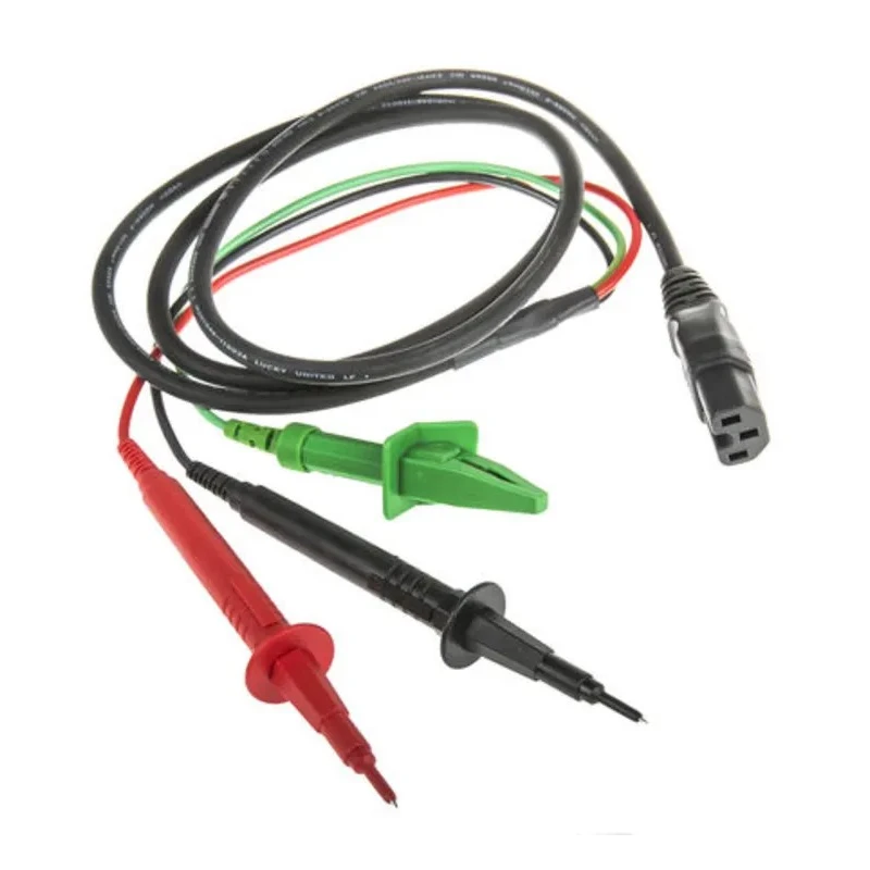 RS PRO Fused Test Lead, Crocodile Clip Connector, Multimeter Accessory 125-3730