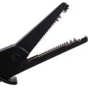 RS Pro Black & Red Crocodile Clip, Nickel Plated Steel Contact, 30A, Insulated 125-3740