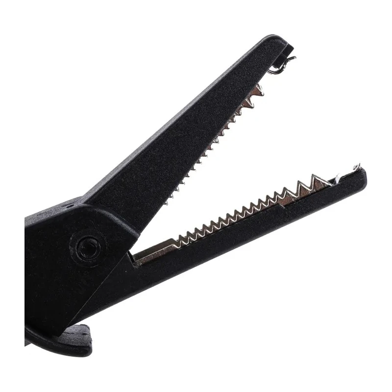RS Pro Black & Red Crocodile Clip, Nickel Plated Steel Contact, 30A, Insulated 125-3740
