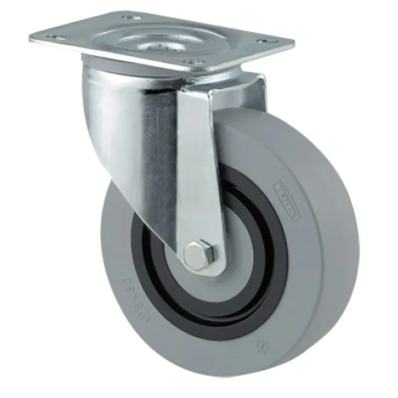 Tente Swivel Castor 200 kg Capacity 125 mm Wheel Polyamide Heavy Duty SYNTECH Series 3470HUR125P62 grey