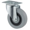 Tente Swivel Castor 200 kg Capacity 125 mm Wheel Polyamide Heavy Duty SYNTECH Series 3470HUR125P62 grey