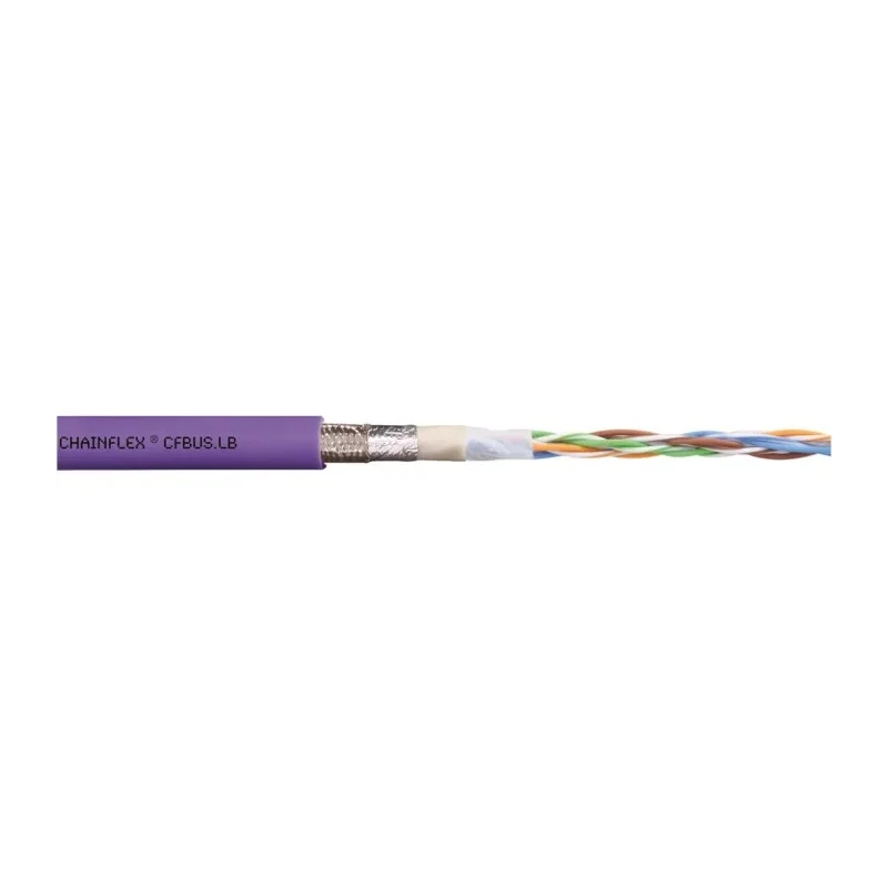 Igus Chainflex CFBUS.LB Cat5e Ethernet Cable 100m Screened PVC 500V CFBUS.LB.045 (100m)