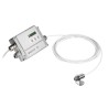 Optris Infrared Temperature Sensor CATCT3MHSFK, 3 m Cable, 100°C - 600°C, Stainless Steel, 36V DC