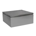 RS PRO SSJ Series 304 Stainless Steel Electrical Enclosure IP66 380x380x161 mm 241-0779