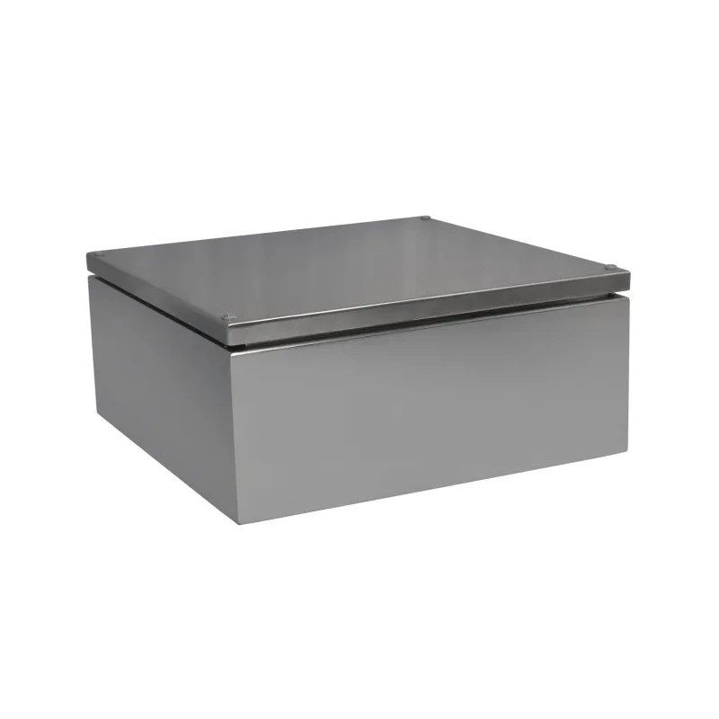 RS PRO SSJ Series 304 Stainless Steel Electrical Enclosure IP66 380x380x161 mm 241-0779