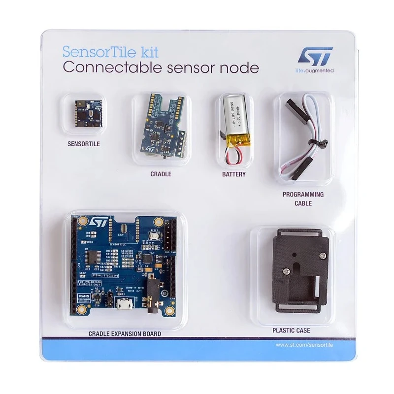 STMicroelectronics SensorTile Temperature & Humidity Sensor Display Module for ST-LINK/V2-1 and Nucleo-64, 80 MHz STM32