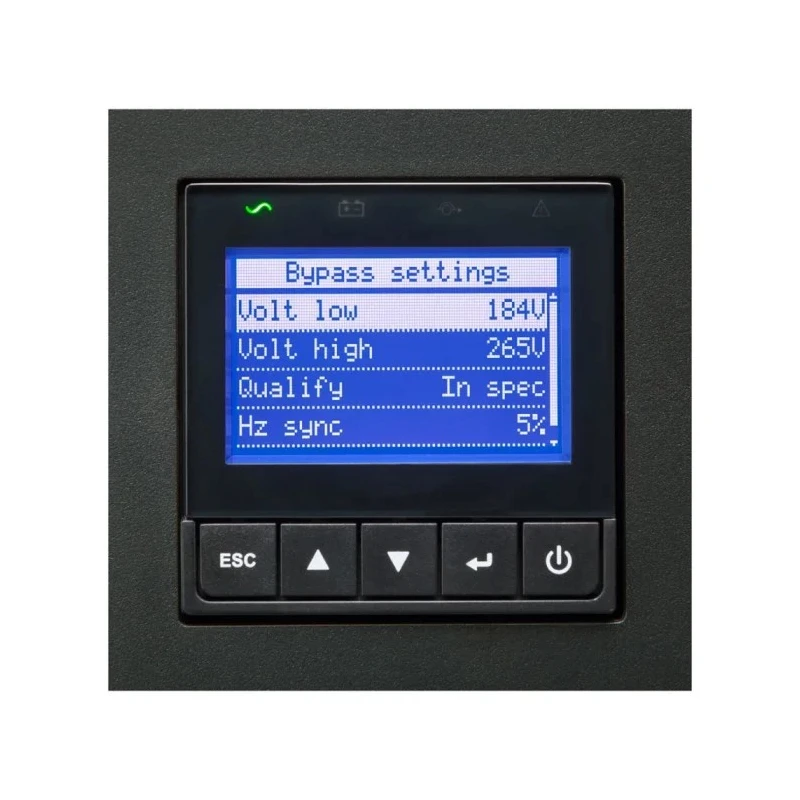 Eaton Uninterruptible Power Supply 9PX2200IRT2U 9PX 2200I RT2U, 2200 VA, 2.2 kW 9PX2200IRT2U EATON 9PX 2200I RT2U