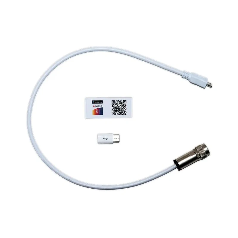 Optris Xi400 Thermal Imaging Camera Kit, USB 2.0, 900°C Max, 382 x 288 px Detector, CATXI40LTF13T090C