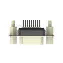 TE Connectivity 9 Way Vertical D-Sub PCB Connector, 2.77 mm Pitch, Female, Solder, Board Mount, 1.5A, DE Shell 2301838-2