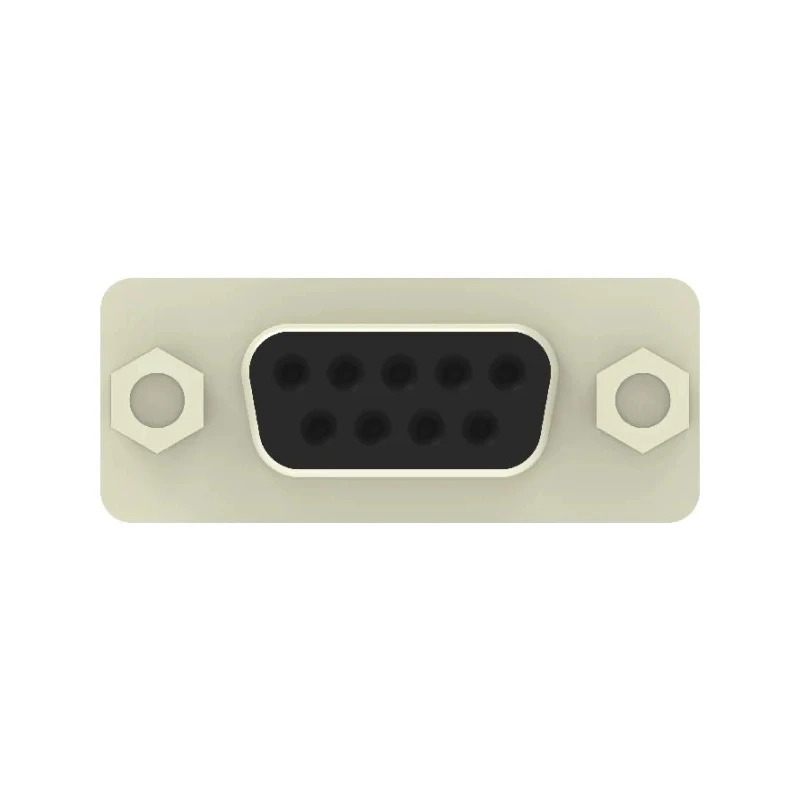 TE Connectivity 9 Way Vertical D-Sub PCB Connector, 2.77 mm Pitch, Female, Solder, Board Mount, 1.5A, DE Shell 2301838-2