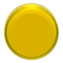 Schneider Electric Harmony XB4 Yellow Pilot Light Round Head, 22 mm Cutout, IP66, Chrome Plated Metal Bezel ZB4BV083