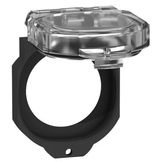 Schneider Electric Rigid Transparent Protective Cover for XB5 Series Pushbuttons ZBSP2