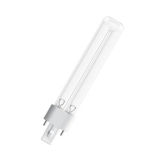 Osram Germicidal Lamp 7W G23, 135.5 mm, 254 nm Peak Wavelength, HNS-S-7W-G23