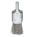 Bosch Stainless Steel Crimp Wire Abrasive Brush 0.3 mm Diameter, Shank Mount, 2608622127
