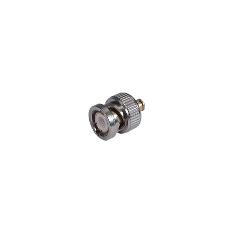 Huber+Suhner RF Series Cable Mount BNC Connector Male 50Ω Straight Crimp 65_BNC-50-0-6/113_NE