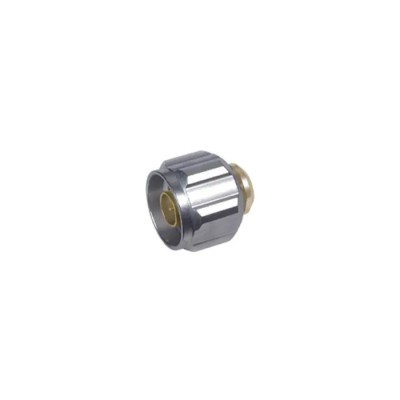 Huber+Suhner RF Series Cable Mount N Connector, Male, 50 Ω, Straight Crimp, Brass Body, Gold Plated 65_N-50-0-51/113_NE