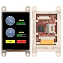 4D Systems LCD Colour Display Touch Screen 60.96mm, 240 x 320 Pixel, Serial Interface, Resistive Touch gen4-uLCD-24DT