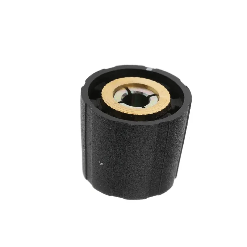 Sifam Black Potentiometer Knob, 15.5 mm Diameter, Nylon, Circular Shaft, 4 mm, S151 004B