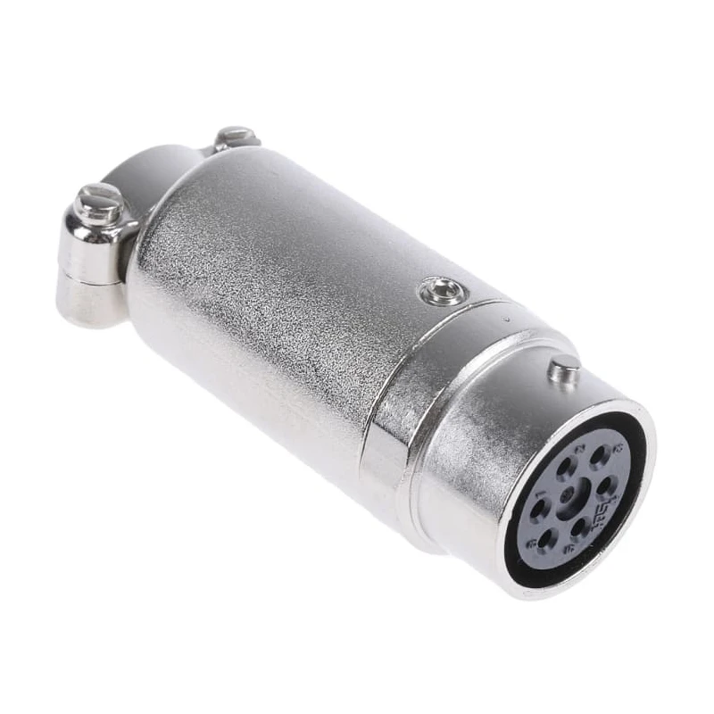 TE Connectivity Circular Connector, 6 Contacts, Cable Socket, Female, Miniature, 5A, 350VAC/490VDC RM12BJB-6S(81)