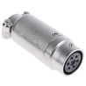 TE Connectivity Circular Connector, 6 Contacts, Cable Socket, Female, Miniature, 5A, 350VAC/490VDC RM12BJB-6S(81)
