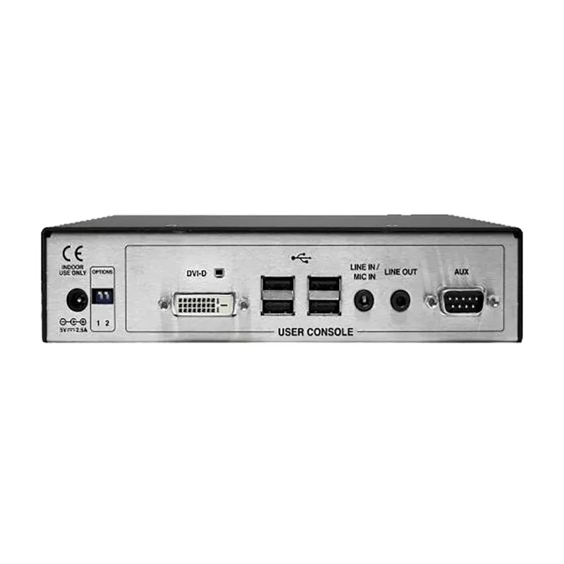 Adder DVI KVM Extender USB Receiver, 10000m, Single Port, 1920x1200 Resolution, ALIF1002R-UK