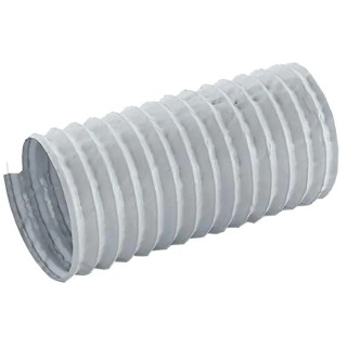 Contitech Grey Polyvinyl Chloride, Polyethylene Terephthalate Reinforced Flexible Ducting 12 m 203 mm ID 9130682036600