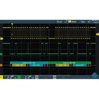 Rohde & Schwarz Oscilloscope Serial Triggering & Decoding Software RTH-K1 for RTH1002/RTH1004 Series, Version 10