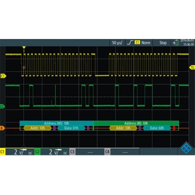 Rohde & Schwarz Oscilloscope Serial Triggering & Decoding Software RTH-K1 for RTH1002/RTH1004 Series, Version 10