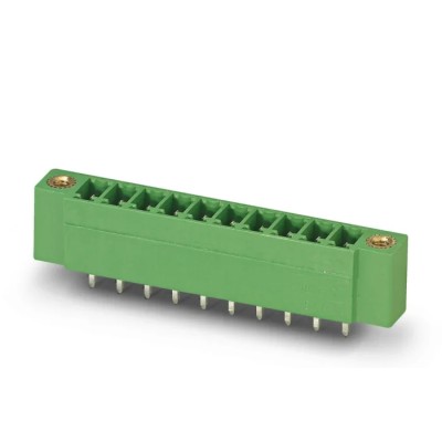 Phoenix Contact Pluggable Terminal Block, 4-Contact, 3.81 mm Pitch, Through Hole, 1 Row, Green, Polybutylene 1830619