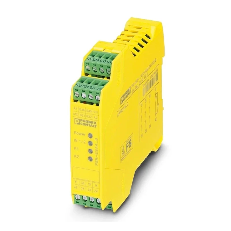Phoenix Contact PSR-SPP Safety Relay 24V DC, 3 Safety Contacts, SPDT, DIN Rail, Manual Reset 2963941